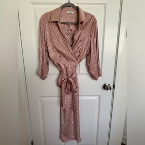 Pink Blouse & Skirt Set. Size Small.